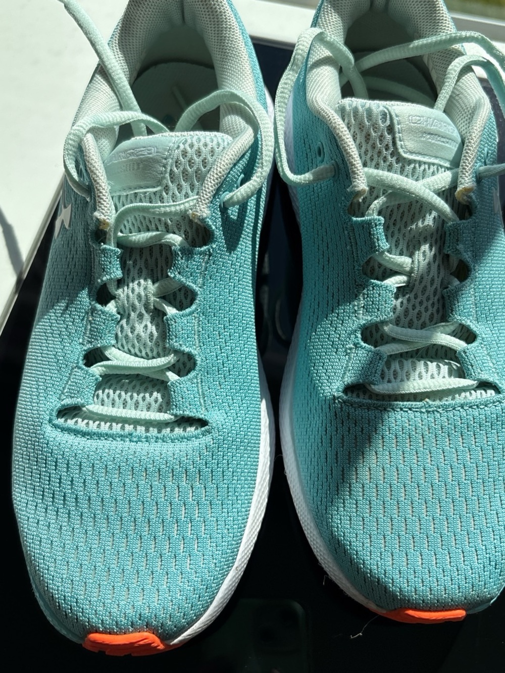 Under Armour Light Teal Athletic Sneakers